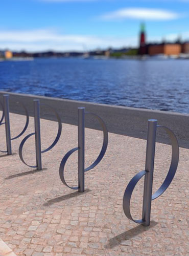 Cykelställ för 2 cyklar